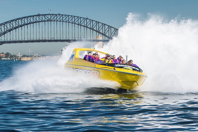 30-Minute Sydney Harbour Jet Boat Ride on Thunder Twist - Taronga Zoo and Rose Bay from the water