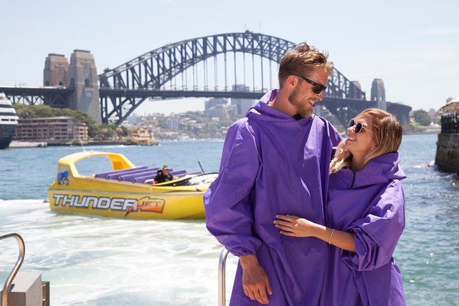 30-Minute Sydney Harbour Jet Boat Ride on Thunder Twist - How wet and physical is the ride?
