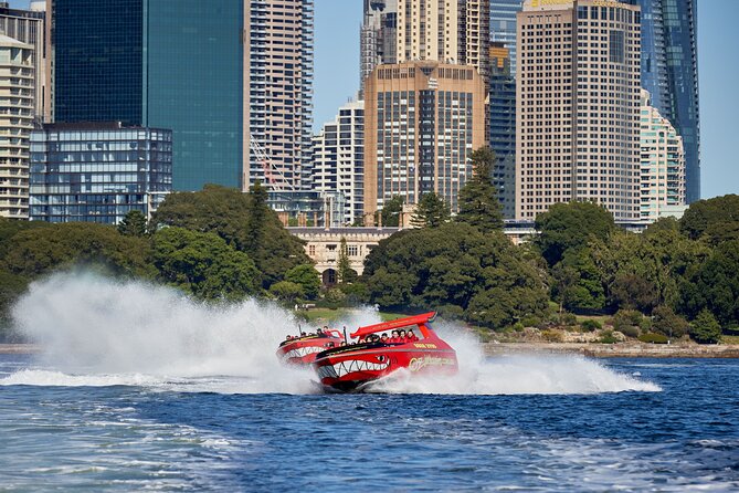 30-Minute Sydney Harbour Jet Boat Thrill Ride - Fort Denison, the navy fleet, and the wider harbour