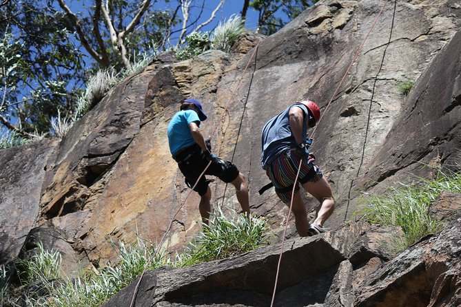 Abseiling the Kangaroo Point Cliffs in Brisbane - Photos, phones, and the best view