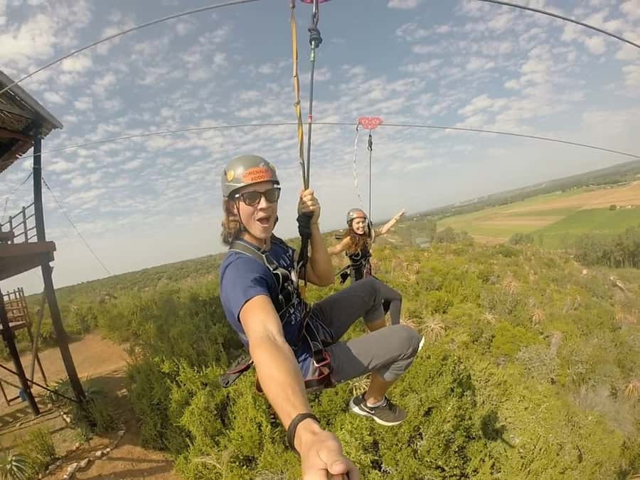Adrenalin Addo Adventure Park: Zip Line and Giant Swing - The giant swing at 18 meters