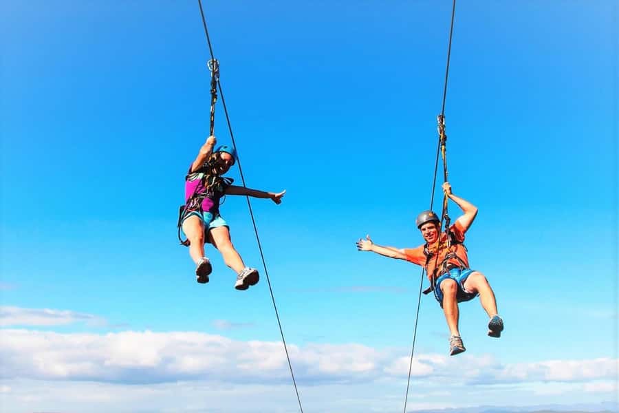 Adrenalin Addo Adventure Park: Zipline, Superman & Swing - The 18-metre giant swing