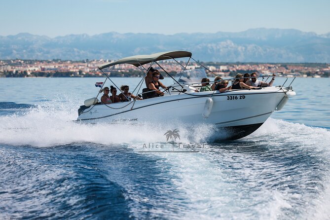 Adrenaline Adventure on Speedboat with 3 stops and Snorkeling - Pjescana Uvala, your first swim near Zadar
