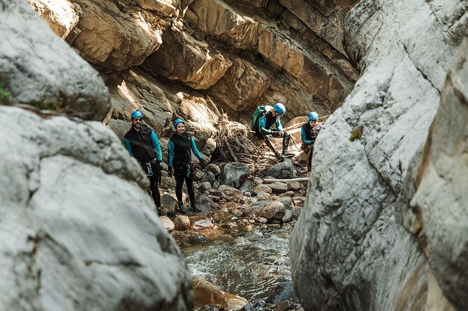 Adrenaline Canyoning Tour - The approach hike takes about 90 minutes