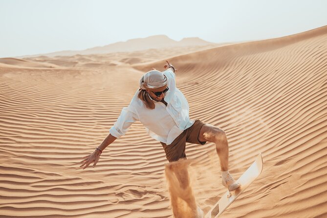Adrenaline combo : Desert activities + ATV or Quad bike option - Leaving Dubai for the red dunes