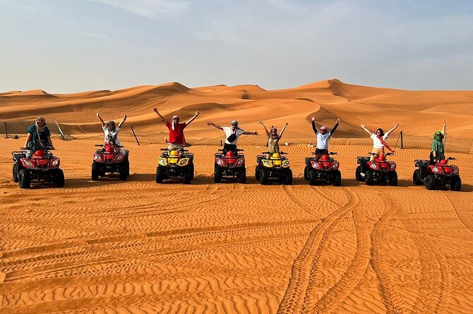 Adrenaline combo : Desert activities + ATV or Quad bike option - Who will enjoy this desert outing most