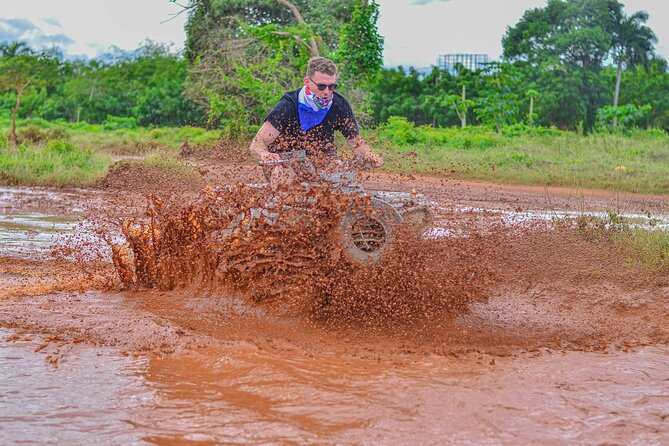 Adrenaline in 4X4 ATV through Macao Beach, Cave, Cafe Tour and Tobacco - Coffee and tobacco offer local context