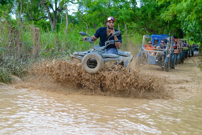 Adrenaline in 4X4 ATV through Macao Beach, Cave, Cafe Tour and Tobacco - The $50 price is strong, with conditions