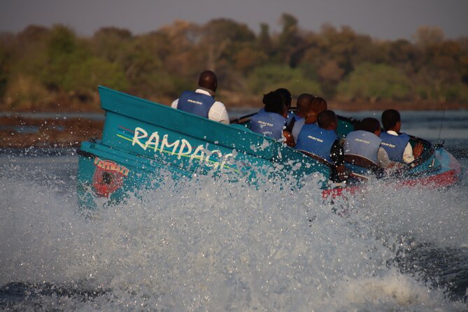 Adrenaline Jet Boat Safari in Victoria Falls - Wildlife watching in Zambezi National Park