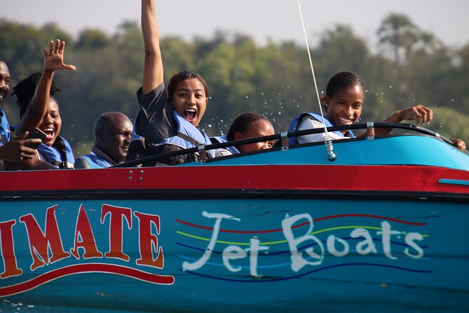 Adrenaline Jet Boat Safari in Victoria Falls - Seeing Victoria Falls from above the waterfall