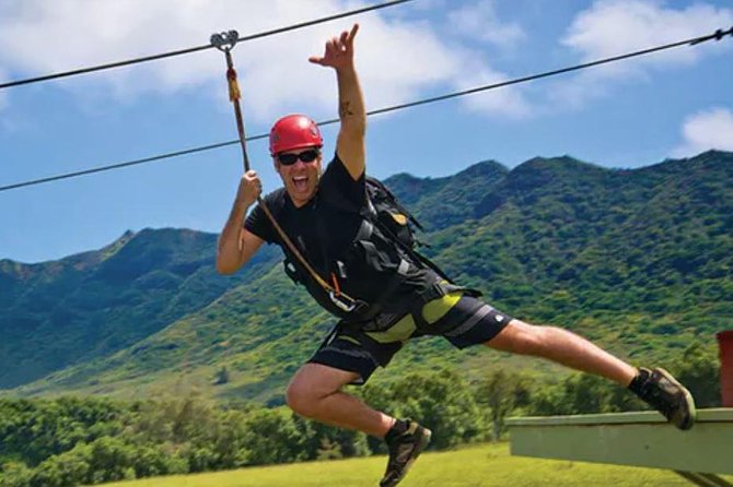 AdrenaLine Zipline Tour with WaterZip by Outfitters Kauai - The details that make this Kauai zipline different