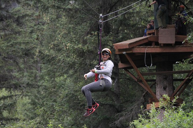 Adventure Parks & Zipline Tour - The ropes course starts gently