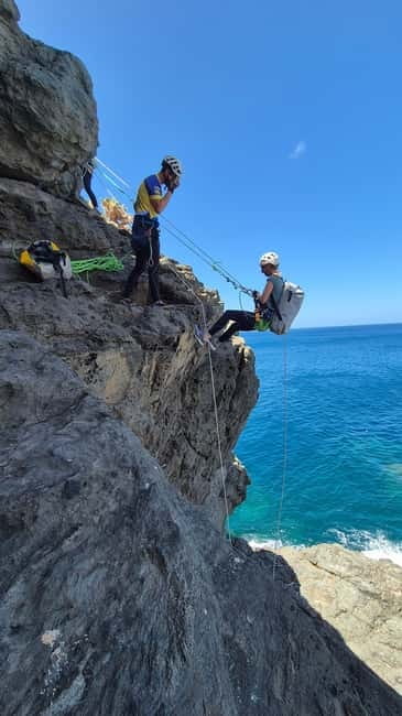 Agaete: Gran Canaria Coasteering. Marine Ferrata and Zipline - How much value do you get for $81?