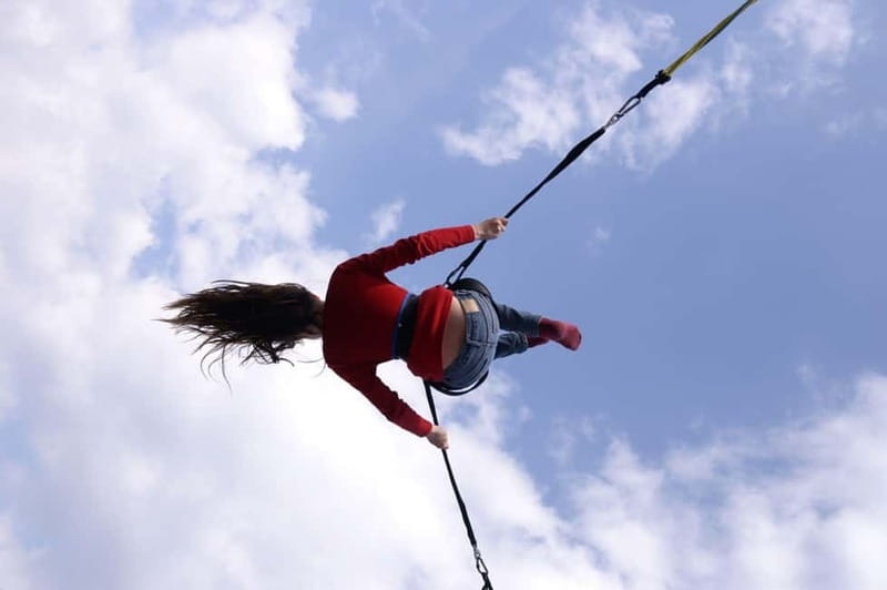 Alanya: Human Slingshot (Reverse Bungee, Catapult Bungee) - The launch: seconds of speed, a strong physical rush