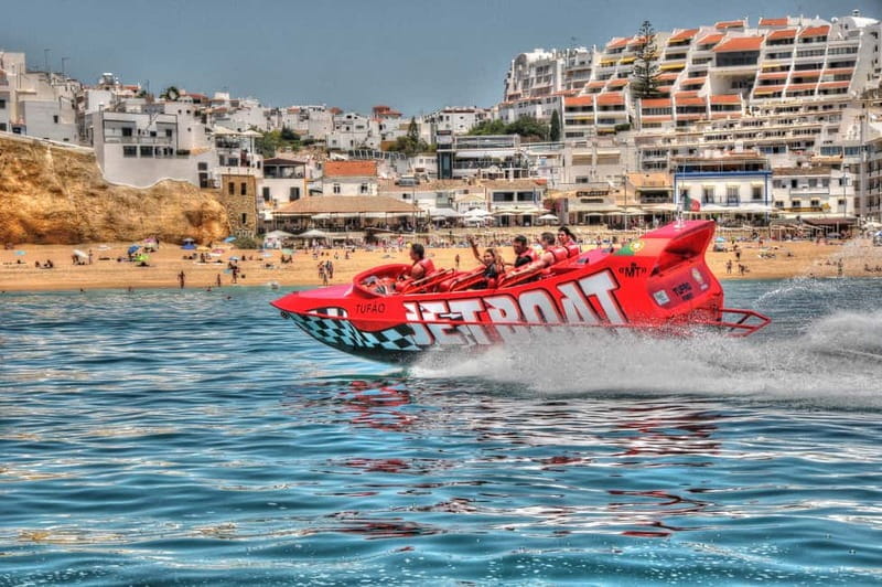 Albufeira: High-Adrenaline Jet Boat Ride - Guides, safety, and the human side