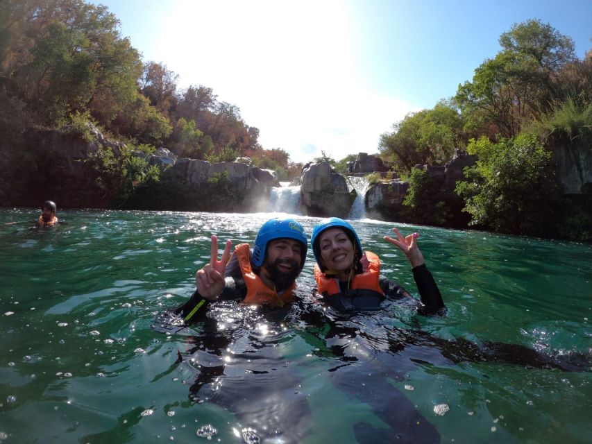 Alcantara Gorge: Cliff Jumping & Body Rafting Adventure - The first 5 to 6-meter jump