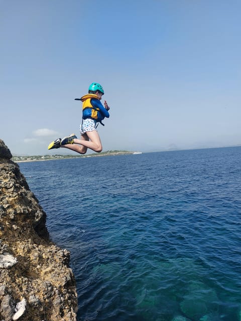 Alcudia: Coasteering Cliff Jumping - Cliff Jumps From Small Heights to 12 Meters