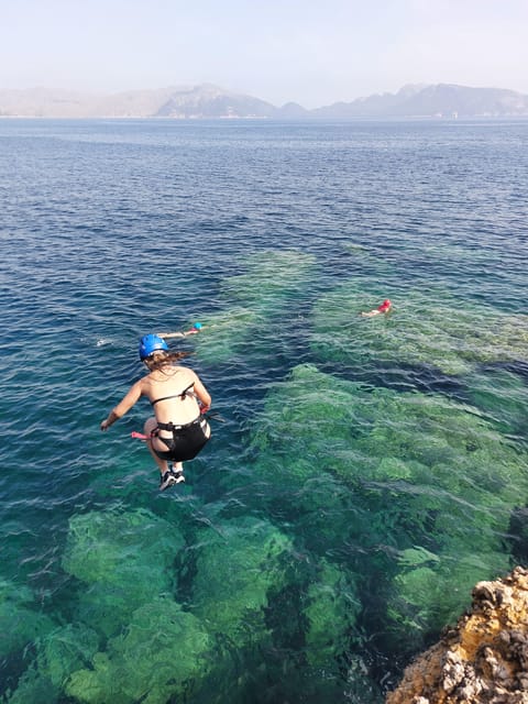 Alcudia: Coasteering Cliff Jumping - Abseiling Into Clear Mediterranean Water