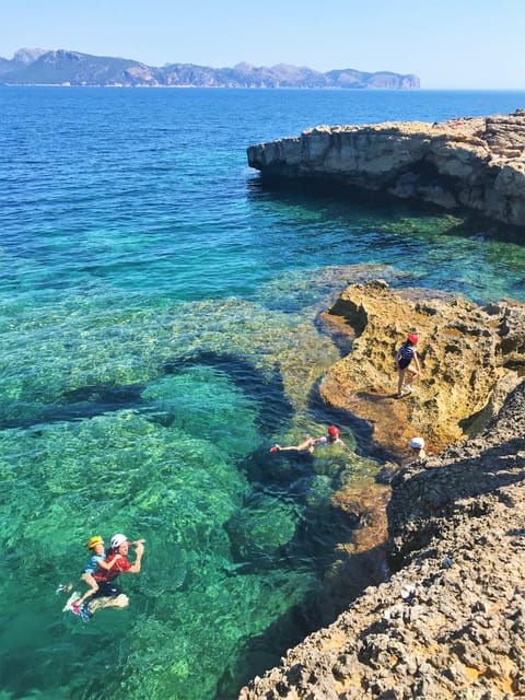 Alcudia: Coasteering Cliff Jumping - What the Guide Adds to the Experience