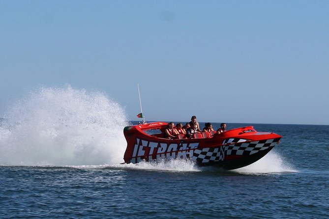 Algarve Jet Boat Tour from Albufeira - Racing out along the Algarve coast
