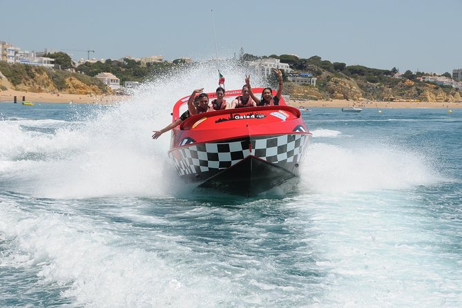 Algarve Jet Boat Tour from Albufeira - The safety briefing and boarding process