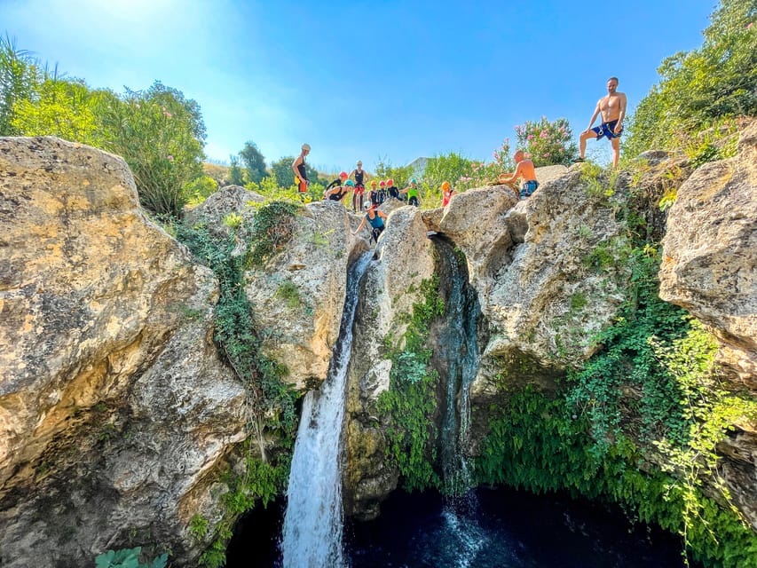 Anna: amazing water canyoning experience near Valencia - Slides, jumps, and the 25-meter waterfall