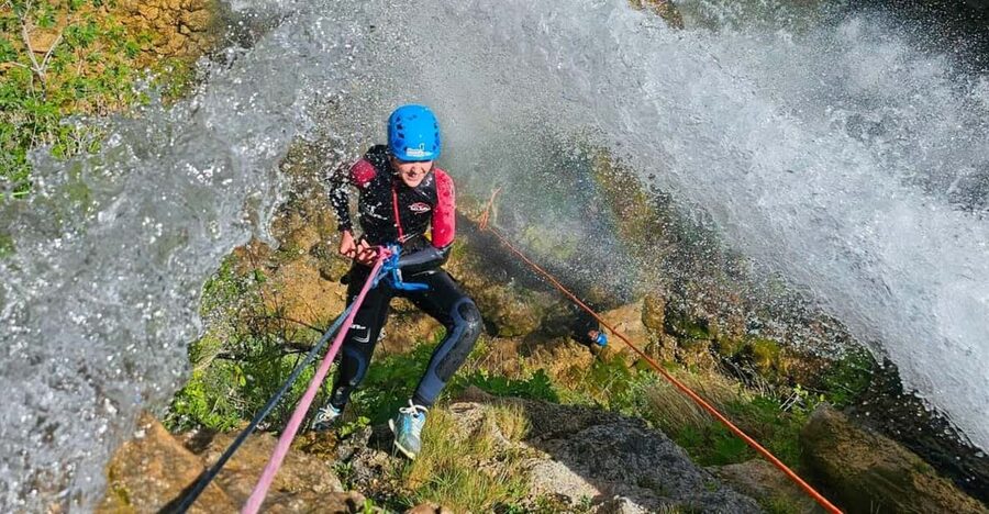 Anna: Gorgo de la Escalera Water Canyoning - What the four-hour route feels like