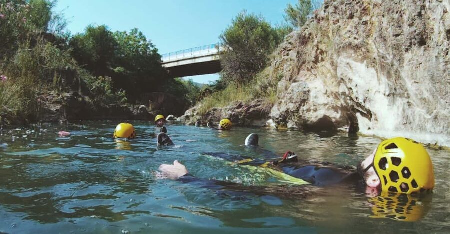 Anna: Guided Canyoning Tour - Beginning with jumps and natural slides