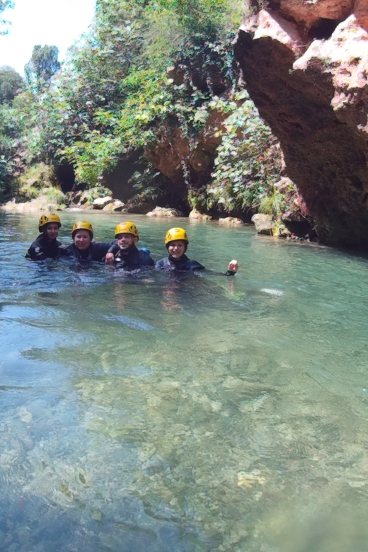 Anna: Guided Canyoning Tour - Gearing up in neoprene and safety equipment