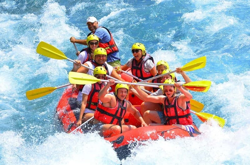 Antalya/Alanya: Rafting With Additional Extreme Options - Safety briefing and getting onto the river