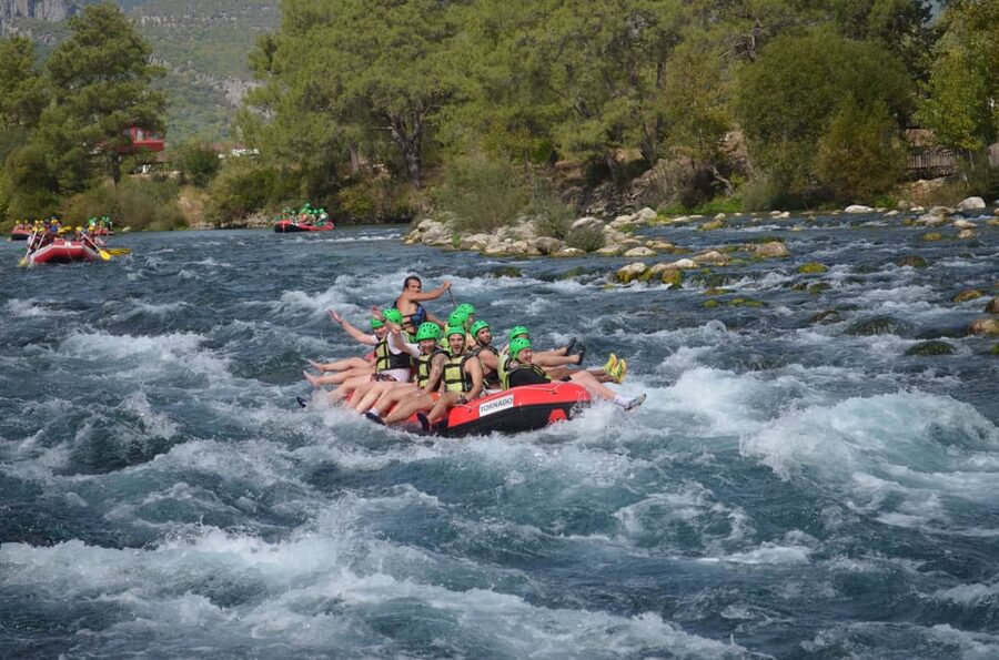 Antalya: Canyoning, Rafting, Quad, Jeep & Zipline with Lunch - Key points at a glance