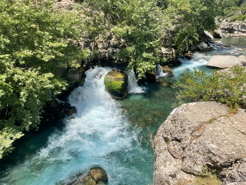 Antalya: Canyoning, Rafting, Quad, Jeep & Zipline with Lunch - Fourteen kilometers of rafting