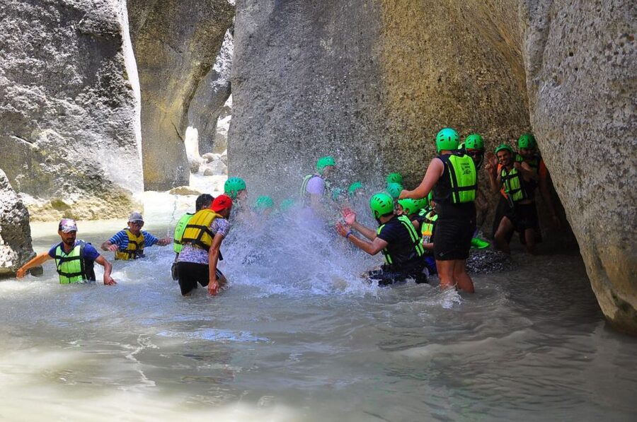 Antalya:Canyoning,Rafting,Zipline,Canyon visit with Lunch - Walking and Swimming Through the Canyon