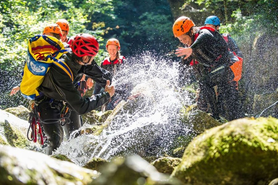 Arco: Rio Nero Canyoning - The 20-minute walk to the river entrance
