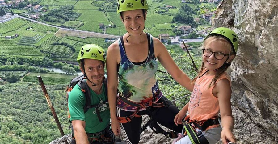 Arco: Via Ferrata Family-Friendly Climbing Tour - Climbing, abseiling, and the zip slide