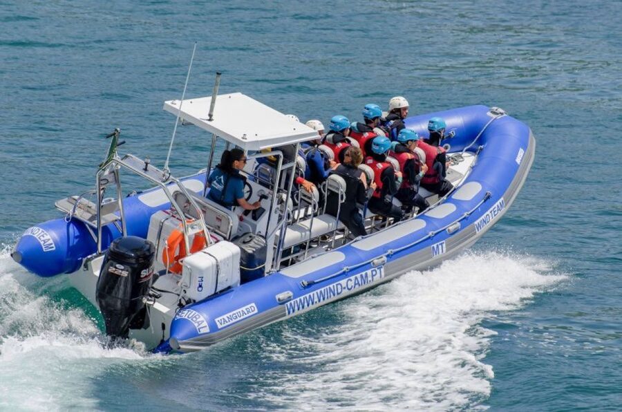Arrábida: Setubal, Sesimbra Coasteering & Speedboat Tour - Key points at a glance