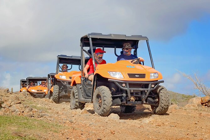 Aruba UTV Tour with Natural Cave Pool and Cliff Jumping - Andicuri Beach and Shark Bay