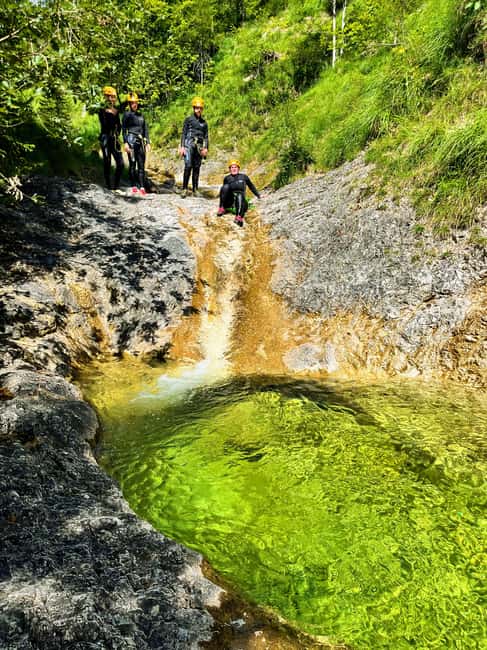 Bad Ischl: Canyoning Adventure for Beginners and Families - Gear, briefing, and the 20-minute approach