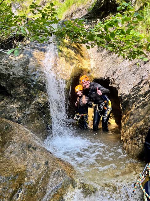Bad Ischl: Canyoning Adventure for Beginners and Families - Photos and videos without carrying a camera