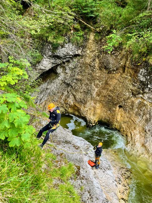 Bad Ischl: Canyoning Adventure for Beginners EXTENDED - The 20-minute hike is part of the work