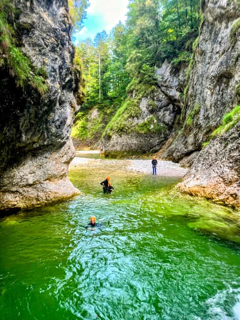 Bad Ischl: Canyoning Adventure for Beginners EXTENDED - The guide makes the difference