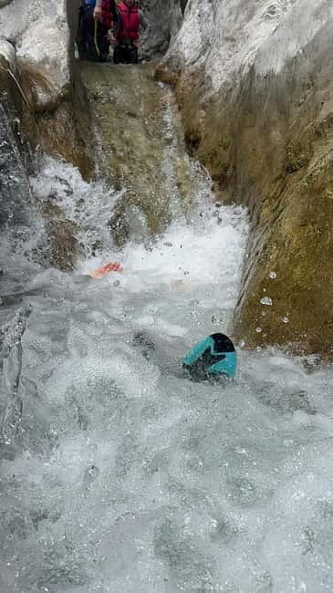 Bagni di Lucca: Canyoning Crazy - Walking, swimming, and climbing through the canyon