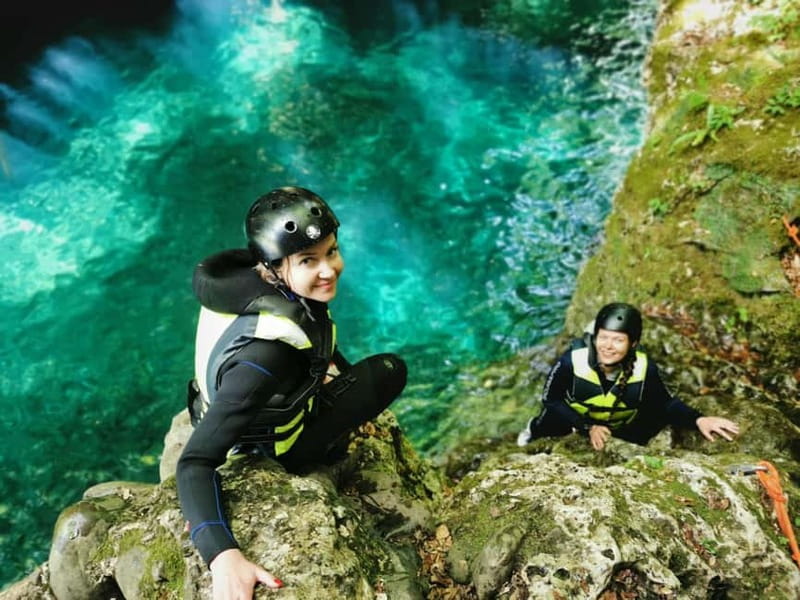 Bagni di Lucca: Canyoning Crazy - Natural rock slides and jumps from different heights