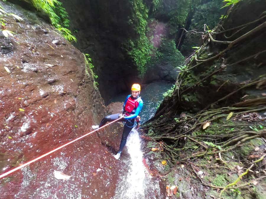 Bali: Aling Canyon Canyoning Tour - The bat cave and Aling-Aling Waterfall