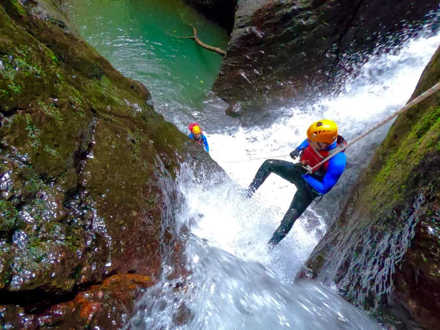 Bali: Canyoning Adventure at Aling Waterfall - Slides, rappels, and the 35-meter descent