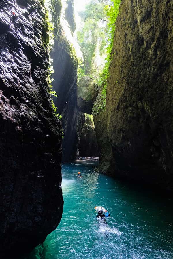 Bali: Canyoning Adventure at Aling Waterfall - The zipline and the scenic side of Aling Waterfall