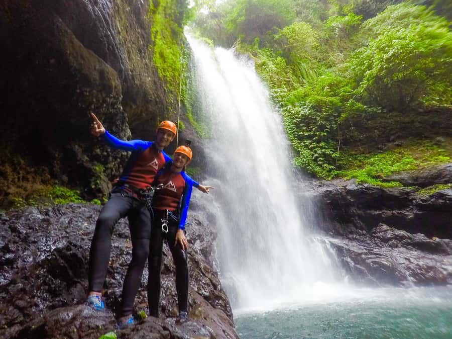 Bali: Canyoning Adventure at Aling Waterfall - Starting the day at the basecamp