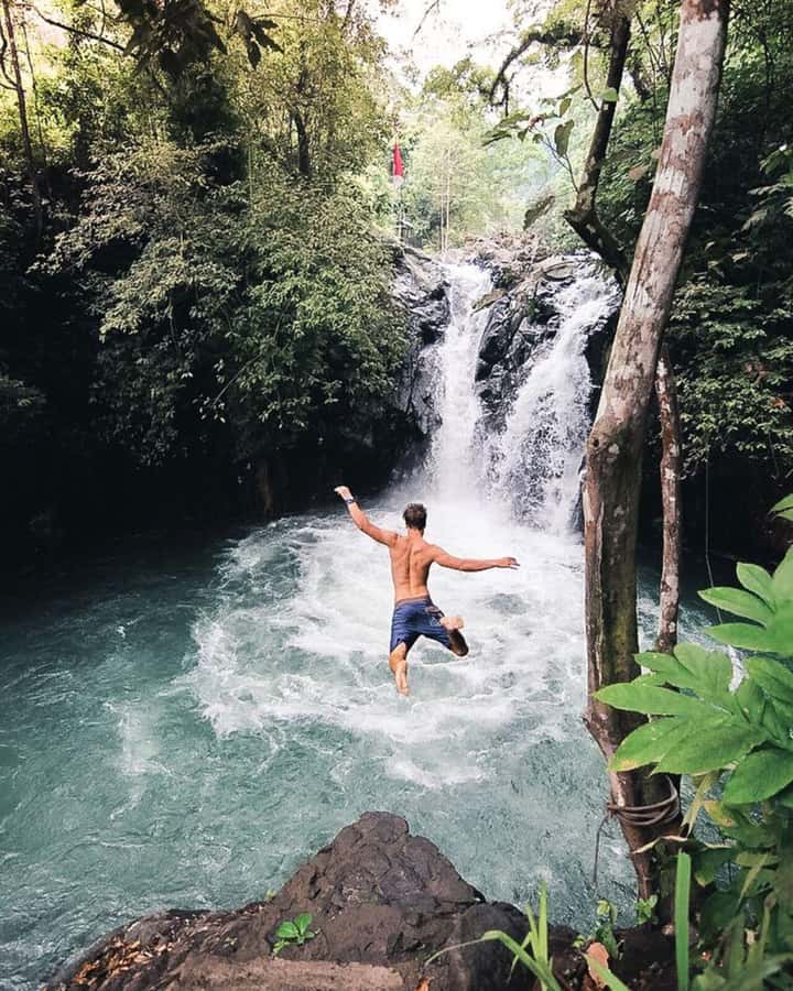 Bali: Cliff Jumping Gitgit Waterfalls & Rice Terrace Tour - Banyumala Offers the Calmest Water Stop