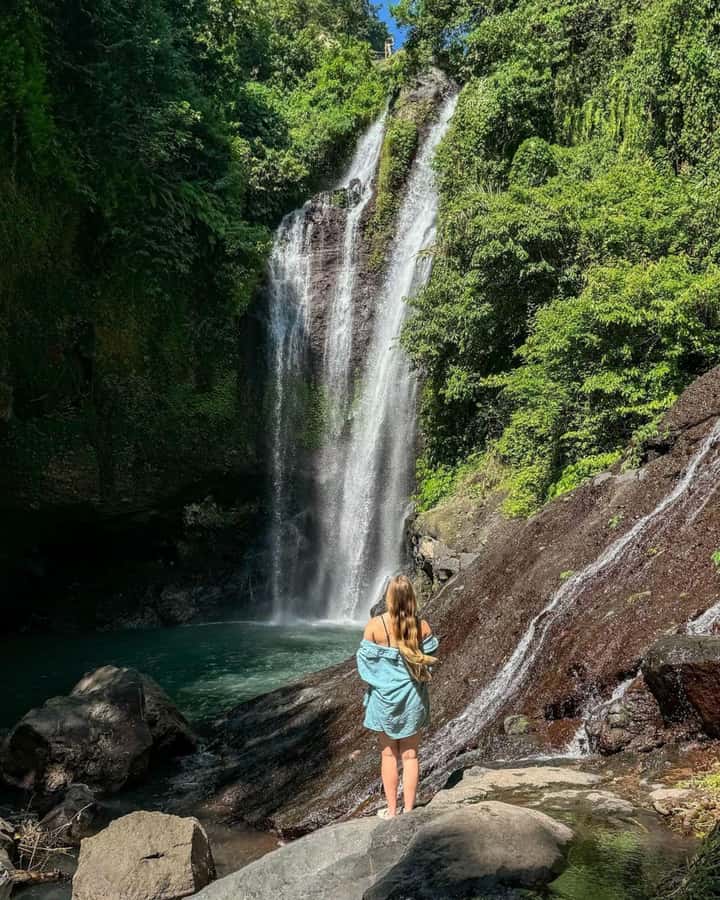 Bali: Cliff Jumping Gitgit Waterfalls & Rice Terrace Tour - Gitgit Waterfall Brings Height and Jungle Paths