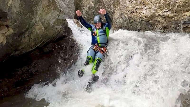 Banff: Beginner Canyoning Half-Day Tour - Cold, clothing, and physical effort